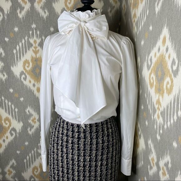 Ralph Lauren Collection | Fall 2004 Made-in-Italy Bouclé Tweed Skirt - Picture 14 of 16